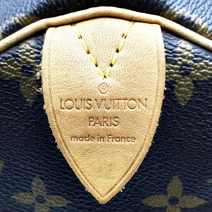 LOUIS VUITTON ルイ・ヴィトン M41526 スピーディー30 ボストンバッグ ブラウン モノグラムキャンバス/PVC