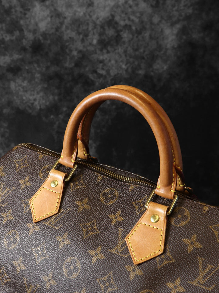 LOUIS VUITTON ルイ・ヴィトン M41526 スピーディー30 ボストンバッグ ブラウン モノグラムキャンバス/PVC