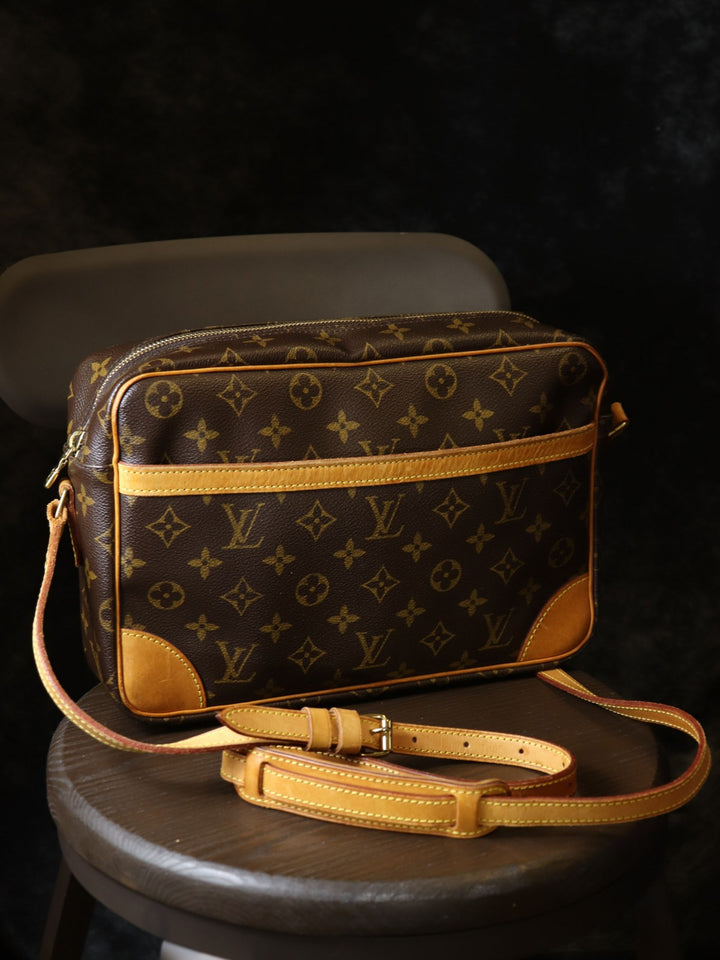 LOUIS VUITTON ルイ・ヴィトン M51272 トロカデロGM ショルダーバッグ 斜め掛け ベタなし ブラウン 茶 モノグラム