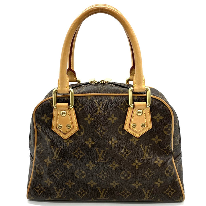 LOUIS VUITTON ルイ・ヴィトン マンハッタンPM M40026 ハンドバッグ モノグラムキャンバス ブラウン