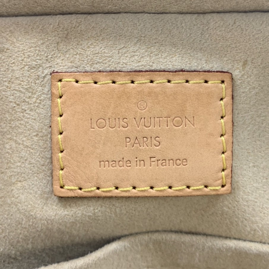 LOUIS VUITTON ルイ・ヴィトン マンハッタンPM M40026 ハンドバッグ モノグラムキャンバス ブラウン