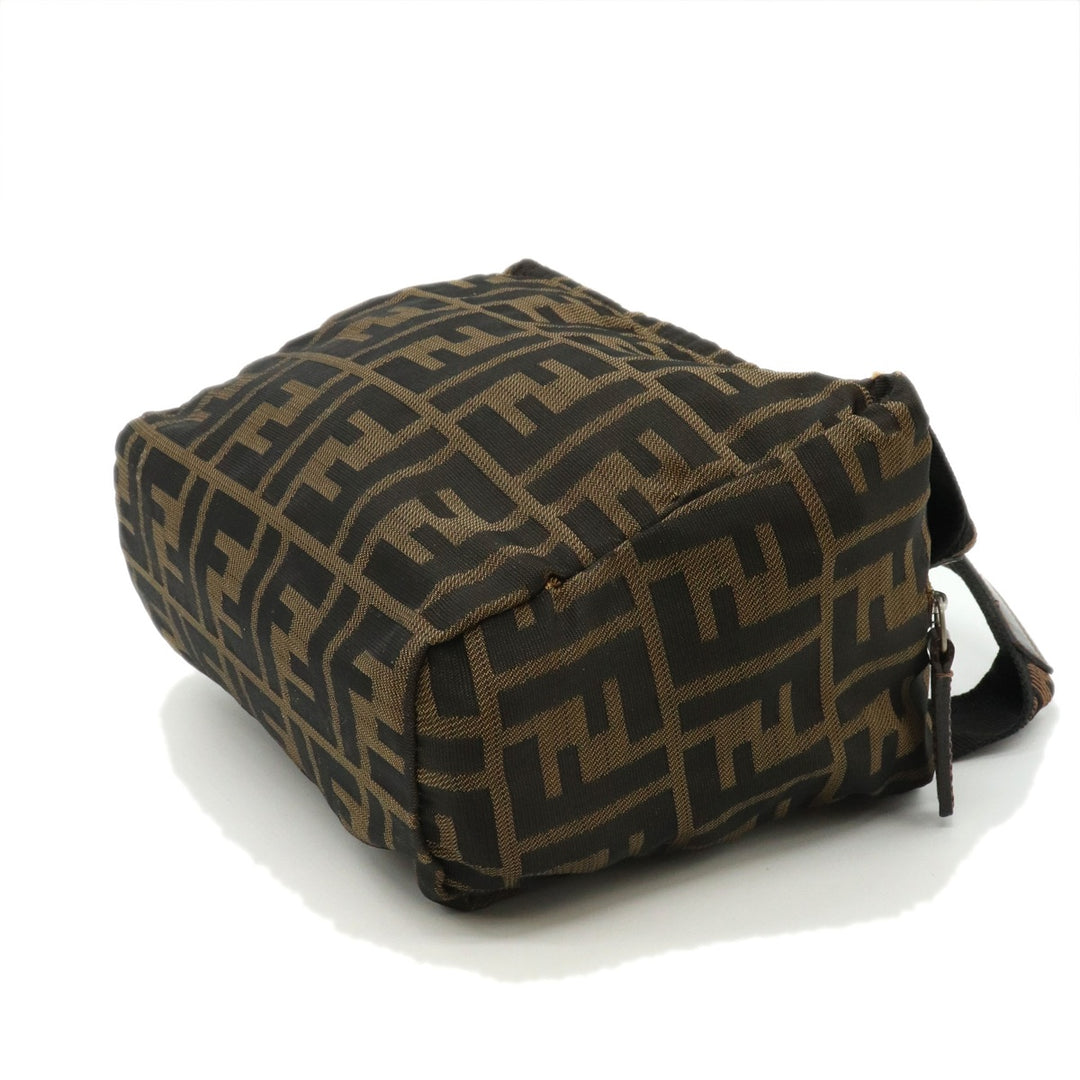 FENDI フェンディ ズッカ 226226541099 ハンドバッグ ポーチ 小物入れ ナイロン カーキ