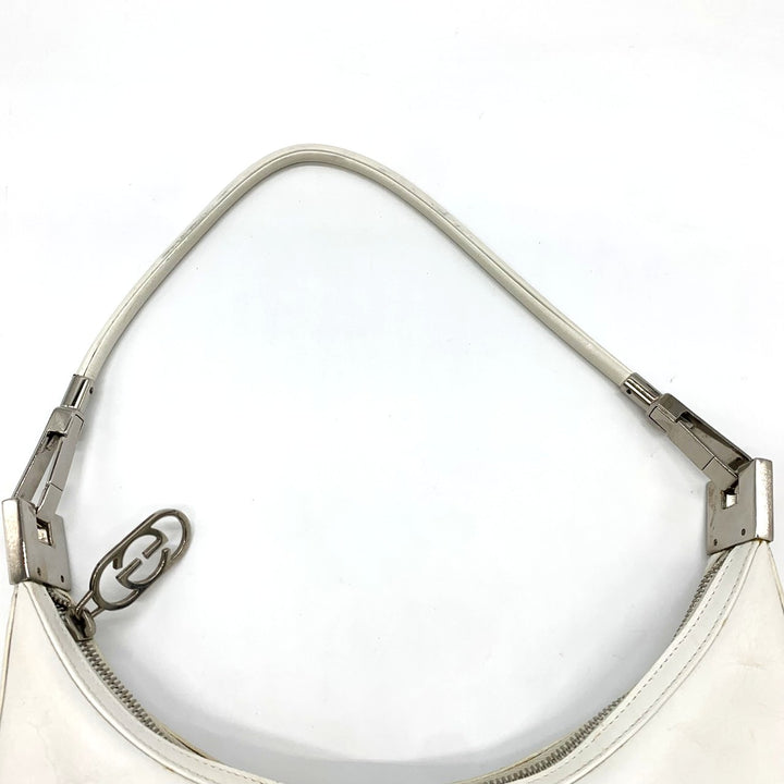 GUCCI グッチ 001 3812 ショルダーバッグ 肩掛け ワンショルダー レザー ホワイト