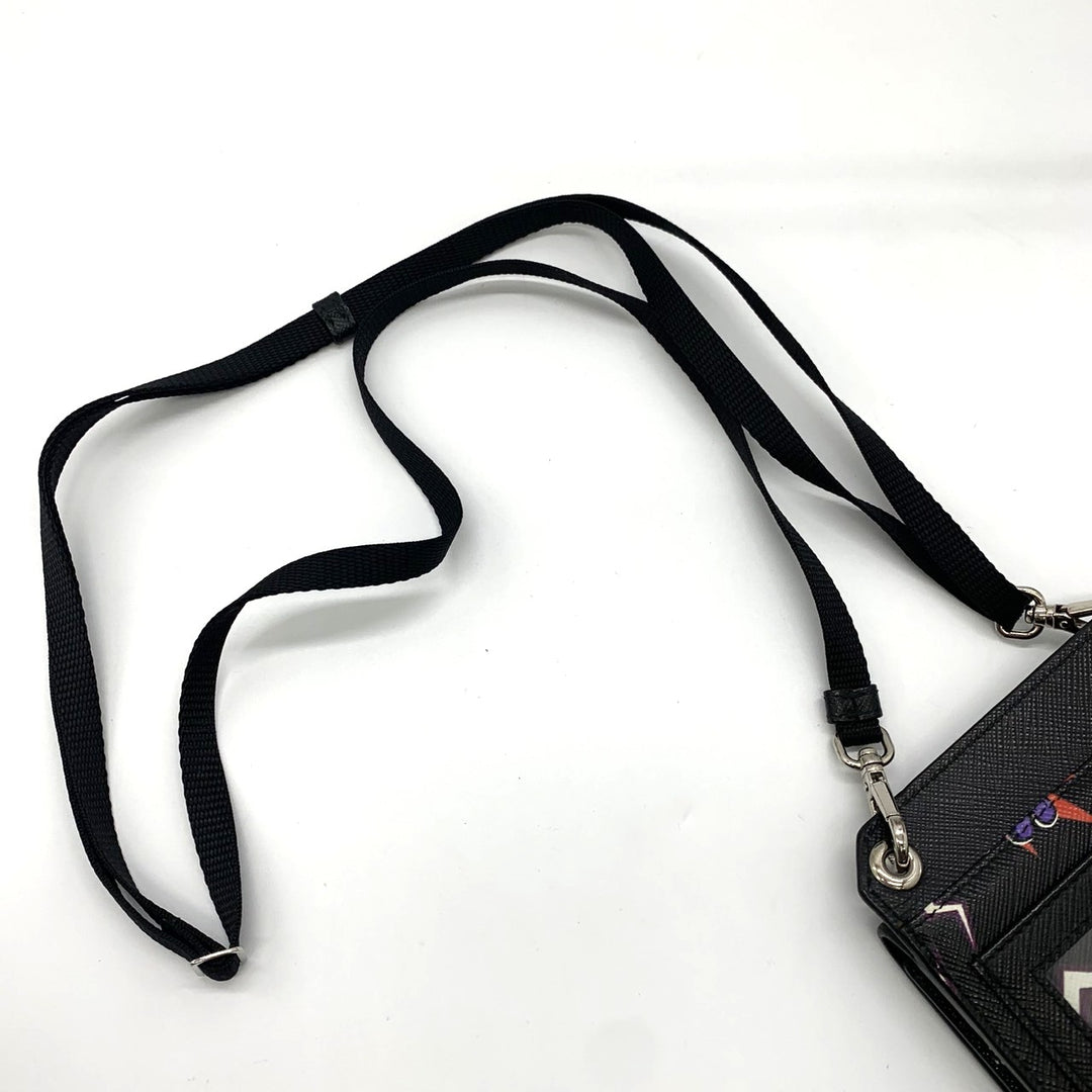 PRADA プラダ サコッシュ フランケンシュタイン ショルダーバッグ レザー ブラック