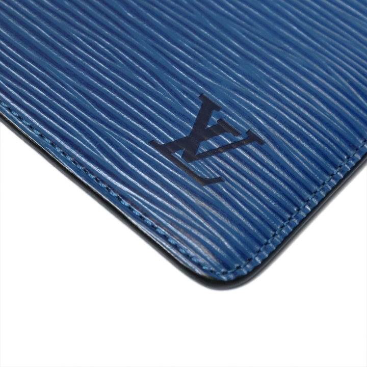 LOUIS VUITTON ルイ・ヴィトン アジェンダMM R20045 手帳カバー エピレザー ブルー