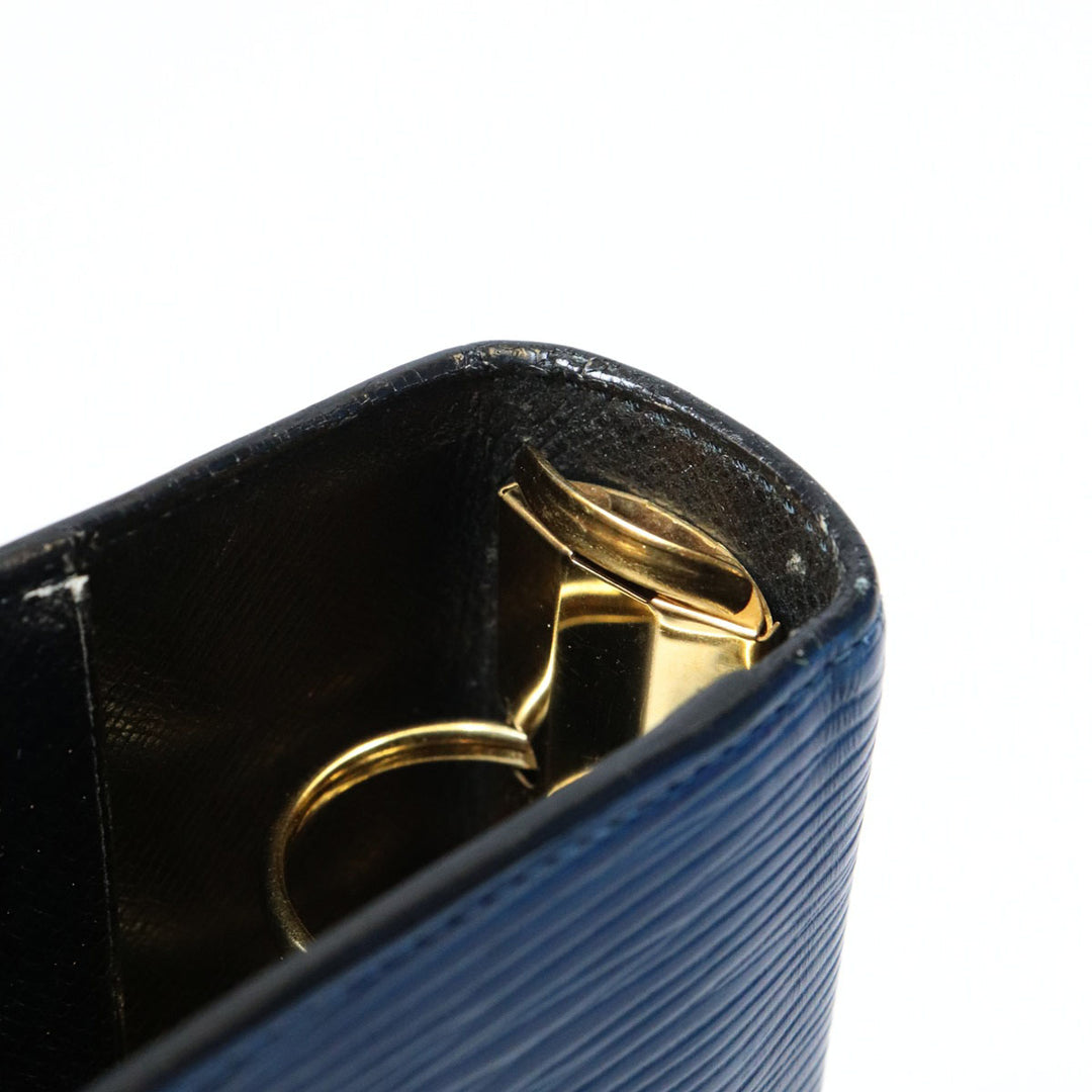 LOUIS VUITTON ルイ・ヴィトン アジェンダMM R20045 手帳カバー エピレザー ブルー