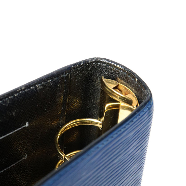 LOUIS VUITTON ルイ・ヴィトン アジェンダMM R20045 手帳カバー エピレザー ブルー