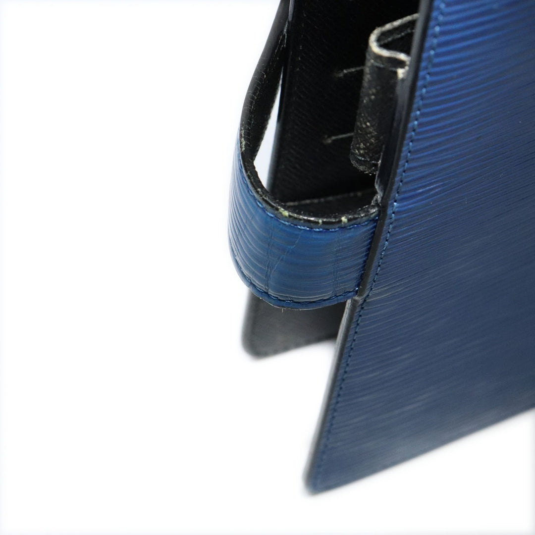 LOUIS VUITTON ルイ・ヴィトン アジェンダMM R20045 手帳カバー エピレザー ブルー