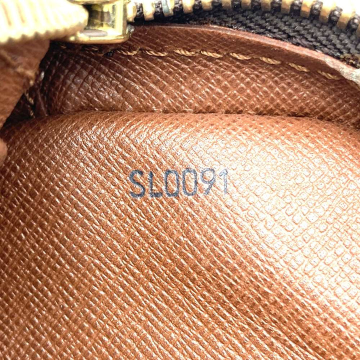 LOUIS VUITTON ルイ・ヴィトン M45266 ダヌーブ ショルダーバッグ ブラウン PVC モノグラムキャンバス