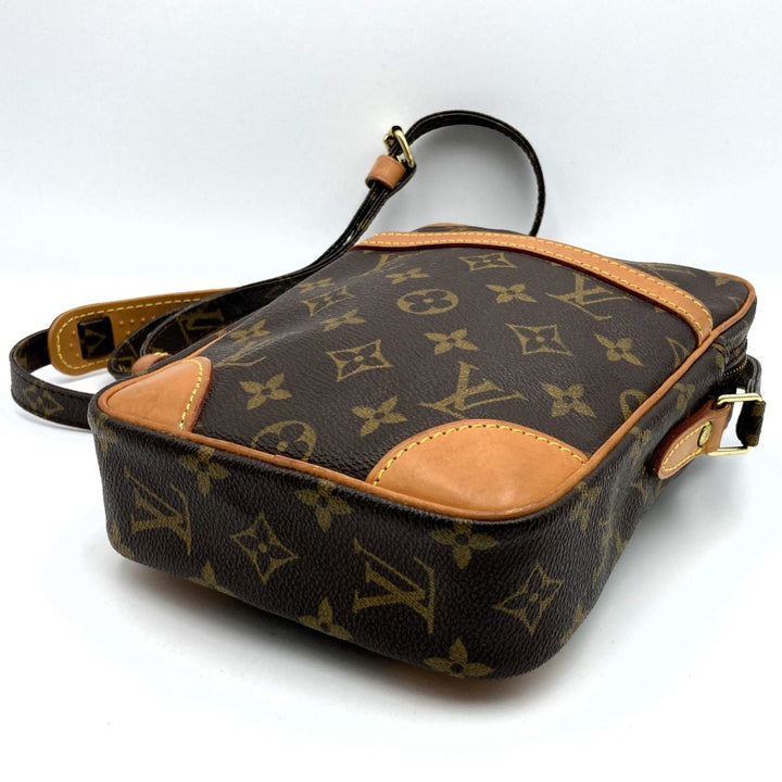 LOUIS VUITTON ルイ・ヴィトン M45266 ダヌーブ ショルダーバッグ ブラウン PVC モノグラムキャンバス