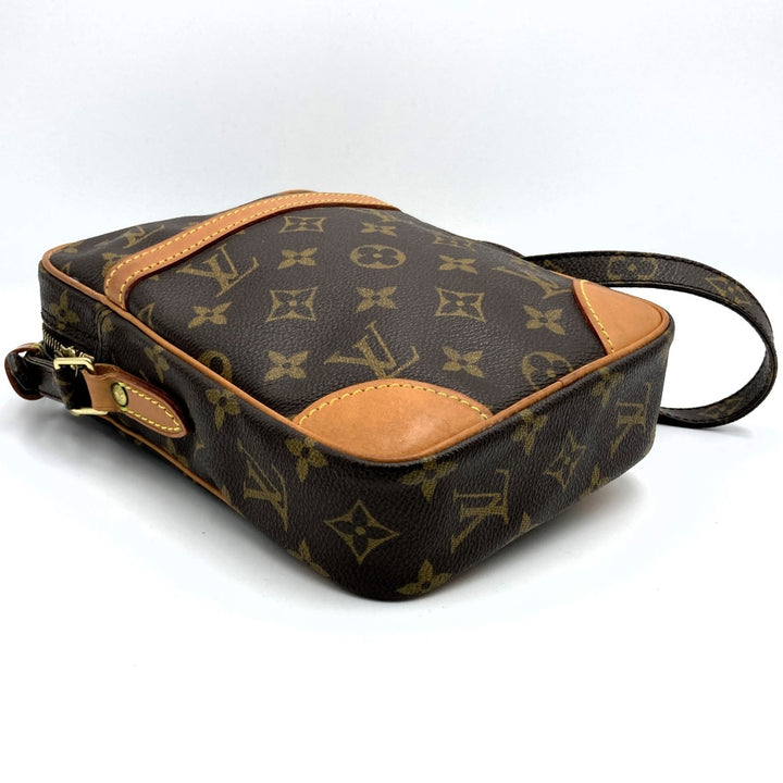 LOUIS VUITTON ルイ・ヴィトン M45266 ダヌーブ ショルダーバッグ ブラウン PVC モノグラムキャンバス