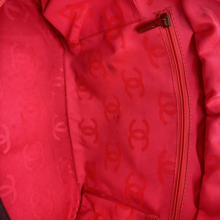CHANEL シャネル カンボン ラージ トートバッグ ハンドバッグ ショルダーバッグ カーフスキン ブラック ヴィンテージ