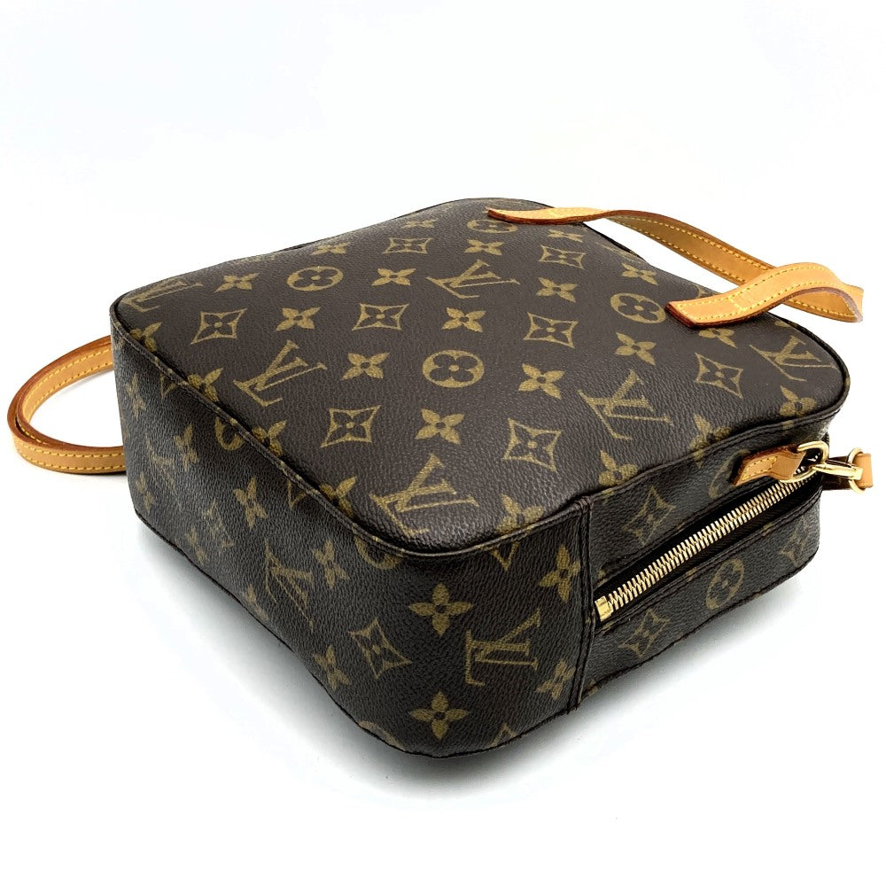 LOUIS VUITTON ルイ・ヴィトン スポンティーニ 2WAY 斜め掛け ショルダーバッグ モノグラムキャンバス ブラウン 茶 M47500