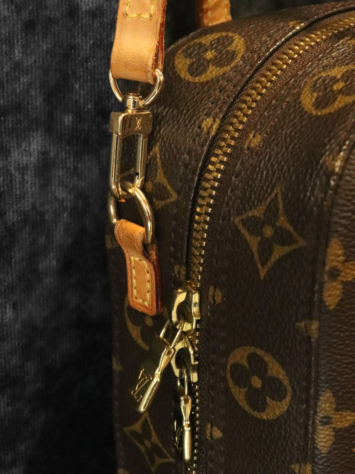 LOUIS VUITTON ルイ・ヴィトン スポンティーニ 2WAY 斜め掛け ショルダーバッグ モノグラムキャンバス ブラウン 茶 M47500