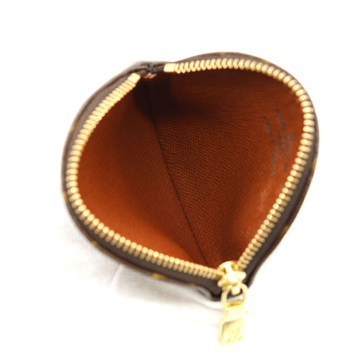 美品 LOUIS VUITTON ルイ・ヴィトン ポルトモネ・ロン M61928 コインケース プティ・パンダ 村上隆 スーパーフラット モノグラムキャンバス ブラウン