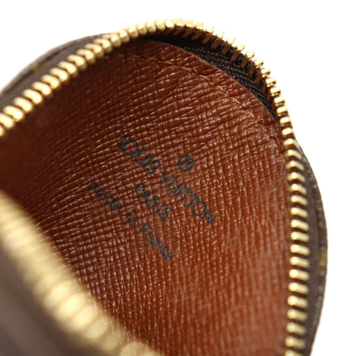 美品 LOUIS VUITTON ルイ・ヴィトン ポルトモネ・ロン M61928 コインケース プティ・パンダ 村上隆 スーパーフラット モノグラムキャンバス ブラウン