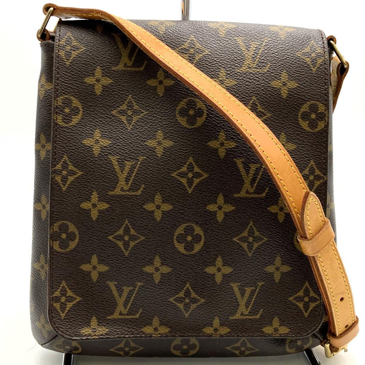 LOUIS VUITTON ルイ・ヴィトン M51387 ミュゼット・サルサ・ロング 斜め掛け ショルダーバッグ ブラウン モノグラムキャンバス
