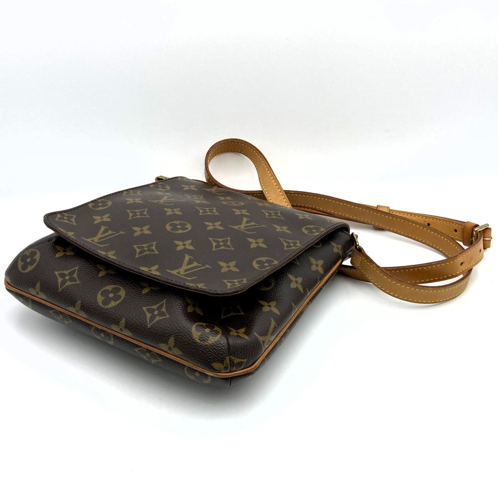 LOUIS VUITTON ルイ・ヴィトン M51387 ミュゼット・サルサ・ロング 斜め掛け ショルダーバッグ ブラウン モノグラムキャンバス