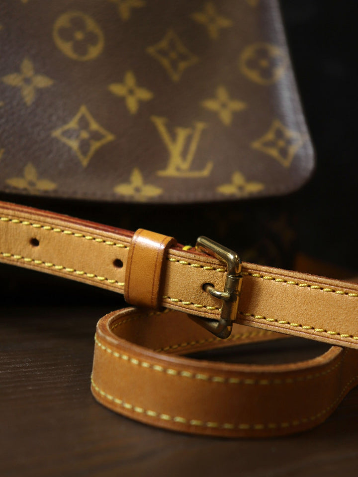 LOUIS VUITTON ルイ・ヴィトン M51387 ミュゼット・サルサ・ロング 斜め掛け ショルダーバッグ ブラウン モノグラムキャンバス