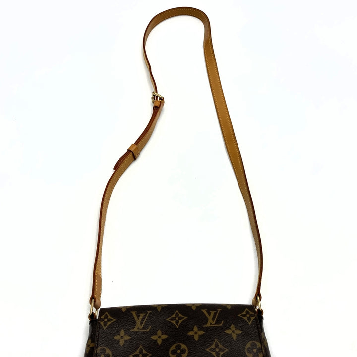 LOUIS VUITTON ルイ・ヴィトン M51387 ミュゼット・サルサ・ロング 斜め掛け ショルダーバッグ ブラウン モノグラムキャンバス