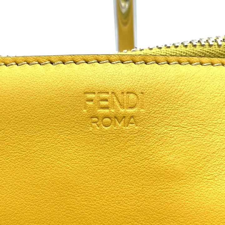 FENDI フェンディ 7NO078 クラッチバッグ THINK イエロー