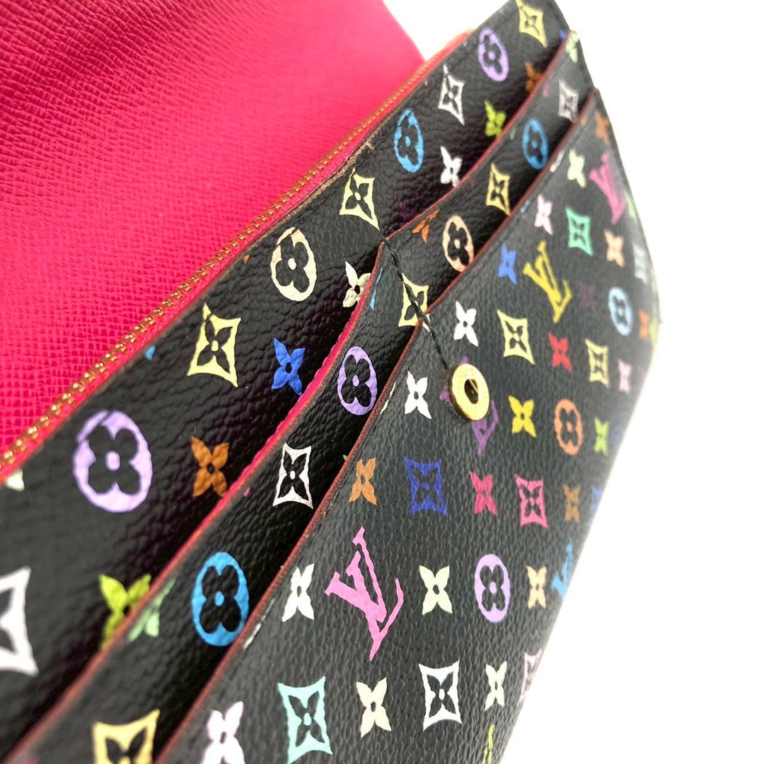 LOUIS VUITTON ルイ・ヴィトン M93747 ポルトフォイユ サラ 長財布 モノグラム マルチカラー