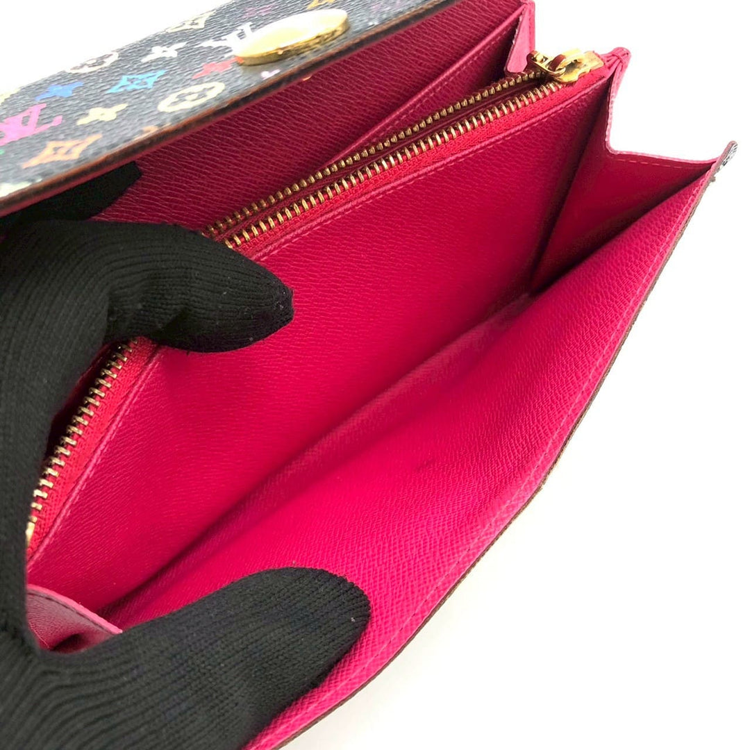 LOUIS VUITTON ルイ・ヴィトン M93747 ポルトフォイユ サラ 長財布 モノグラム マルチカラー