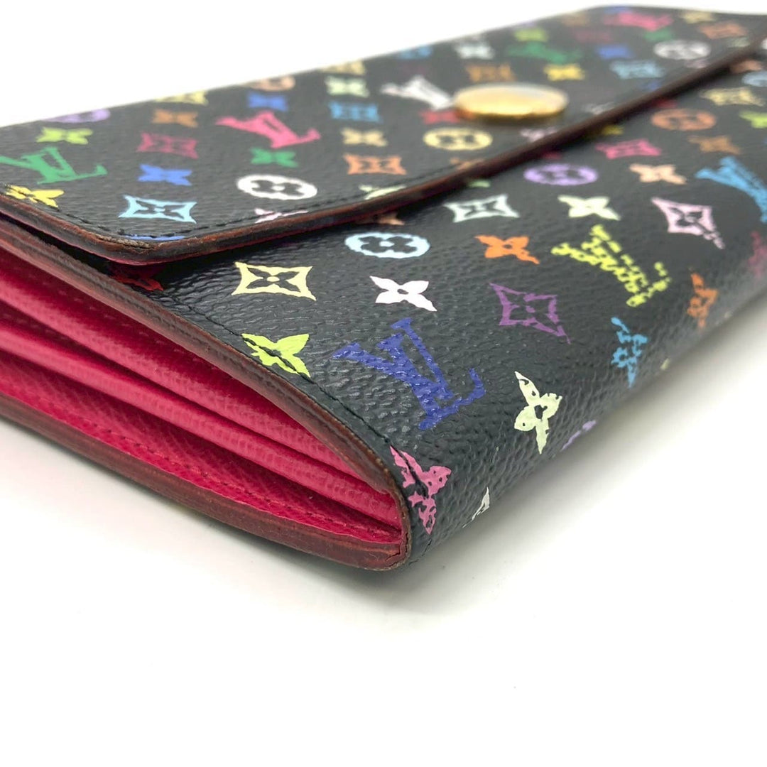 LOUIS VUITTON ルイ・ヴィトン M93747 ポルトフォイユ サラ 長財布 モノグラム マルチカラー