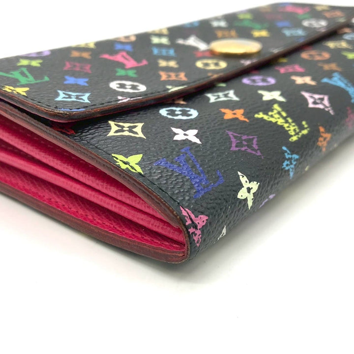 LOUIS VUITTON ルイ・ヴィトン M93747 ポルトフォイユ サラ 長財布 モノグラム マルチカラー