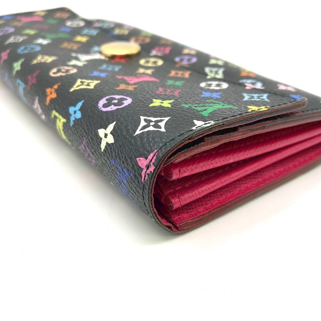 LOUIS VUITTON ルイ・ヴィトン M93747 ポルトフォイユ サラ 長財布 モノグラム マルチカラー