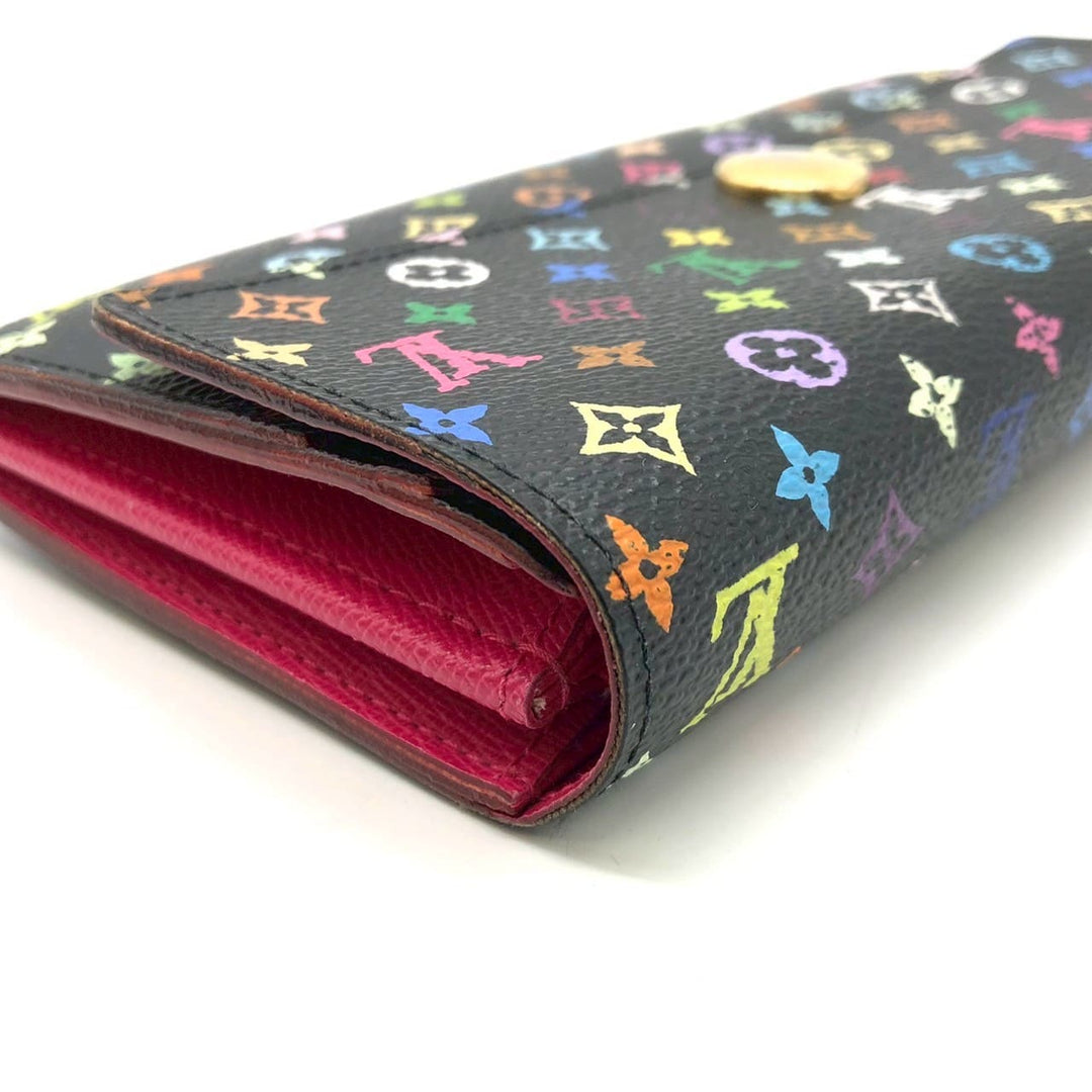LOUIS VUITTON ルイ・ヴィトン M93747 ポルトフォイユ サラ 長財布 モノグラム マルチカラー