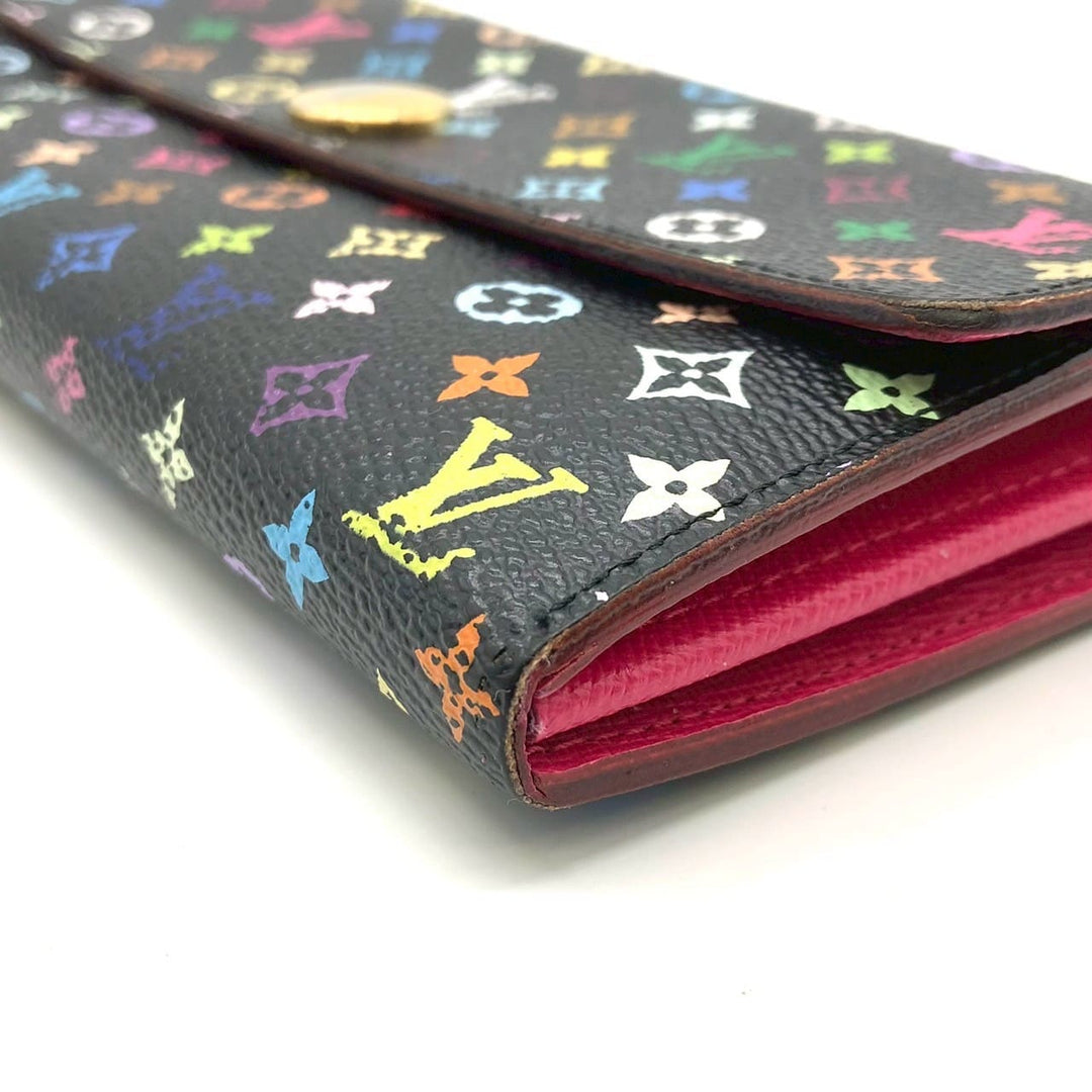 LOUIS VUITTON ルイ・ヴィトン M93747 ポルトフォイユ サラ 長財布 モノグラム マルチカラー