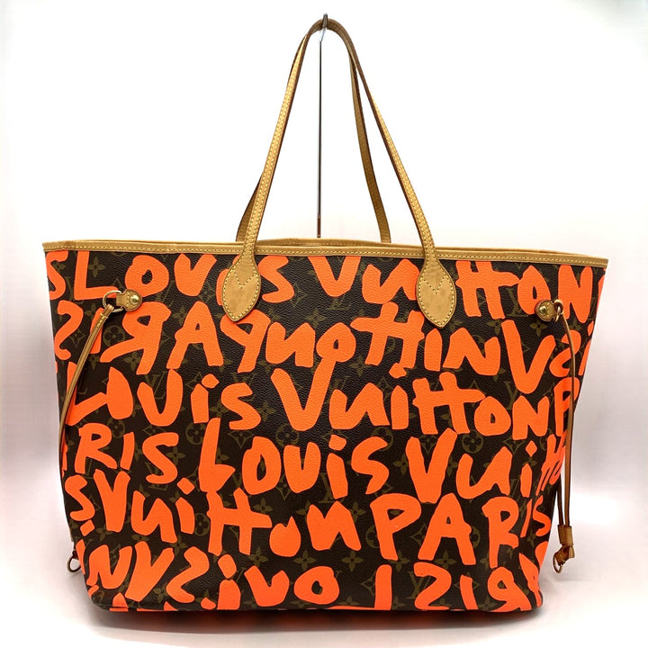 LOUIS VUITTON ルイ・ヴィトン ネヴァーフルGM M93702 トートバッグ ショルダーバッグ モノグラムグラフィティ オレンジ