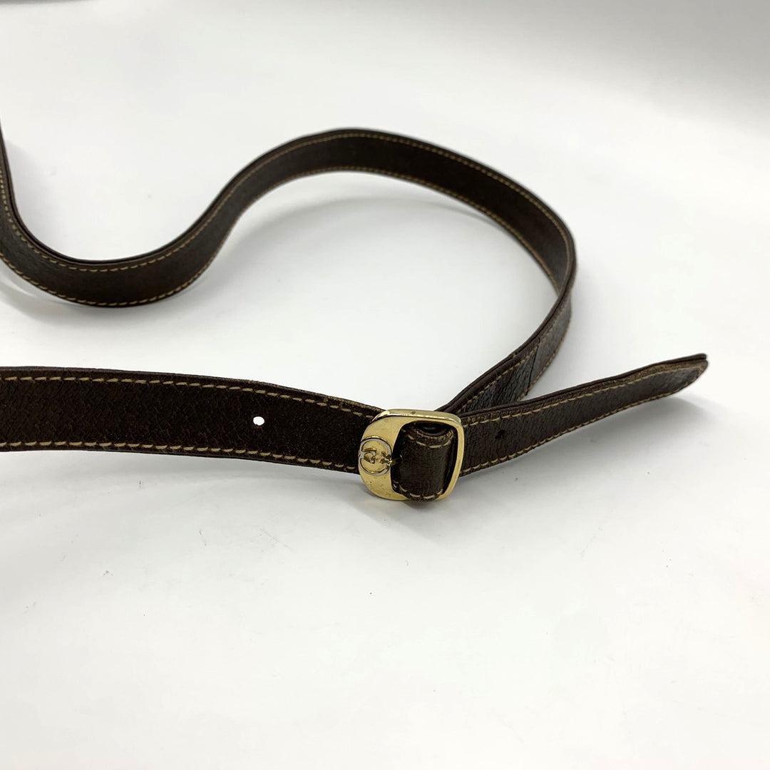 GUCCI オールドグッチ 004 106 0024 ショルダーバッグ GGスプリームキャンバス ブラウン