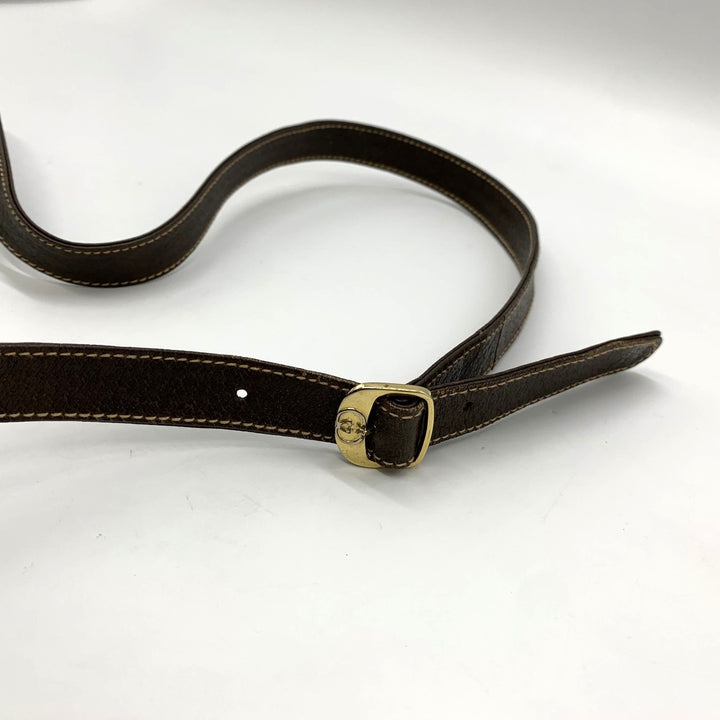 GUCCI オールドグッチ 004 106 0024 ショルダーバッグ GGスプリームキャンバス ブラウン
