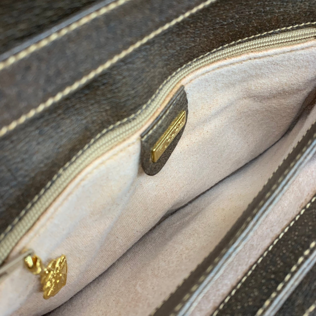 GUCCI オールドグッチ 004 106 0024 ショルダーバッグ GGスプリームキャンバス ブラウン