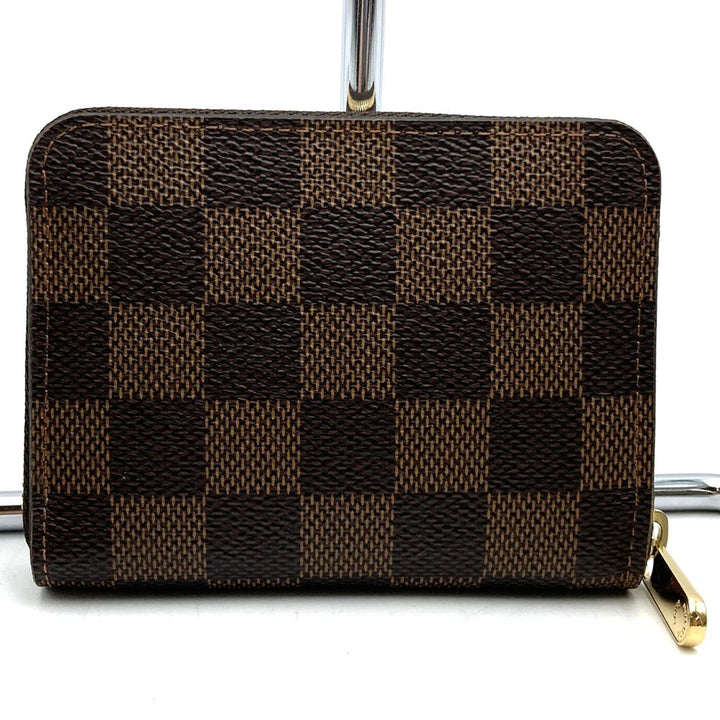 LOUIS VUITTON ルイ・ヴィトン N60258 ジッピー コインパース ヴィヴィエンヌ ダミエ エベヌ