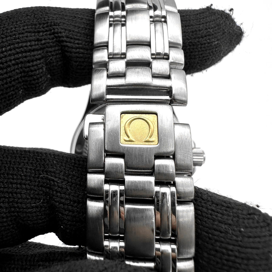 OMEGA オメガ 2506.80 シーマスター120 ジャックマイヨール デイト 腕時計 自動巻き ブルー