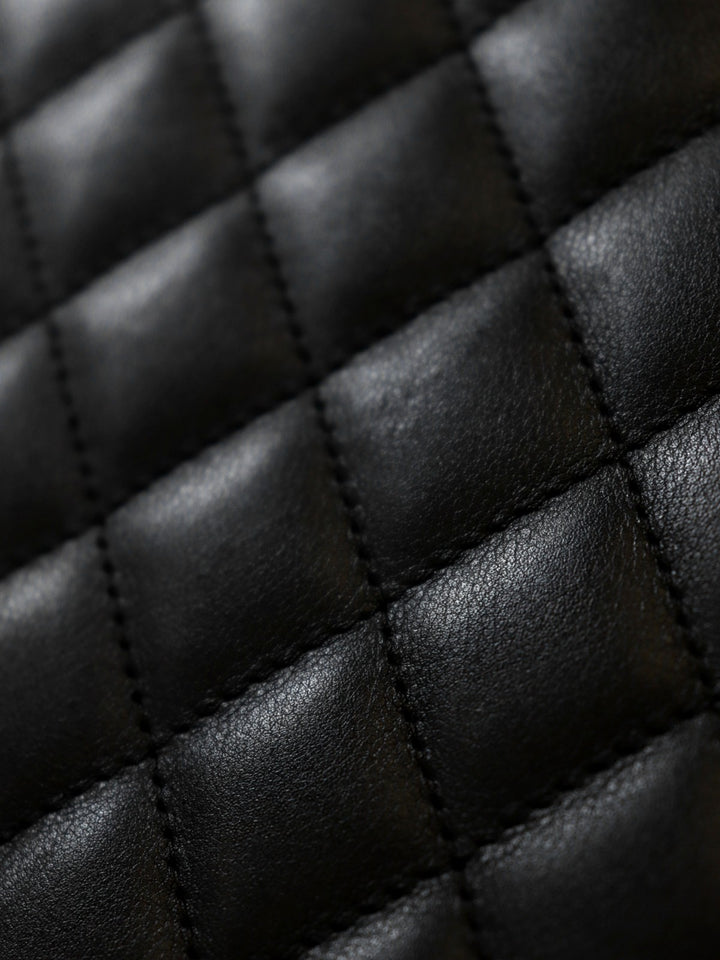 CHANEL シャネル カンボン ラージ トートバッグ ハンドバッグ ショルダーバッグ カーフスキン ブラック ヴィンテージ