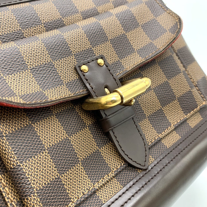 LOUIS VUITTON ルイ・ヴィトン ナイツブリッジ N51201 ハンドバッグ ダミエアズールキャンバス ブラウン