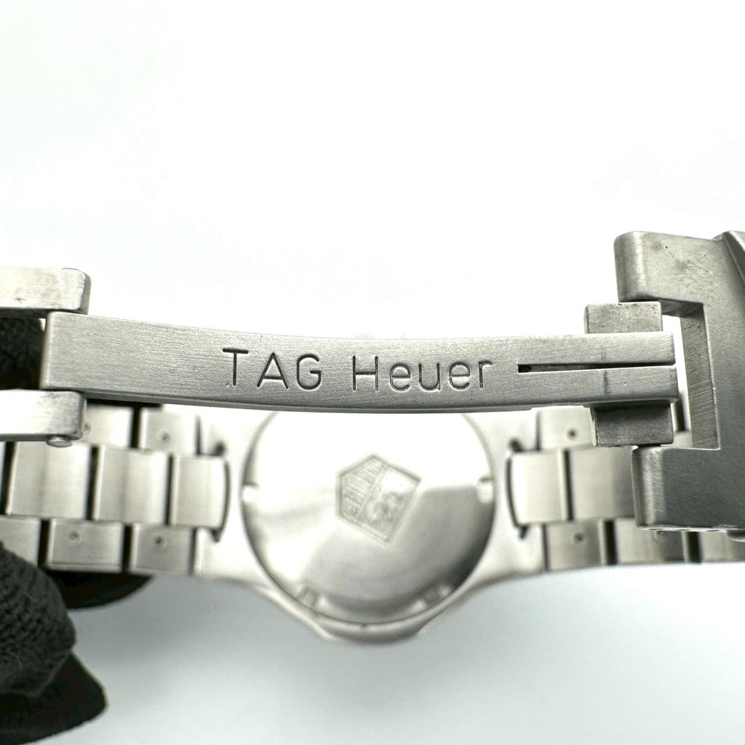 電池交換済 TAG HEUER タグホイヤー 腕時計 キリウム プロフェッショナル 200 デイト WL1112 クォーツ SS ブラック 黒文字盤 ブランド