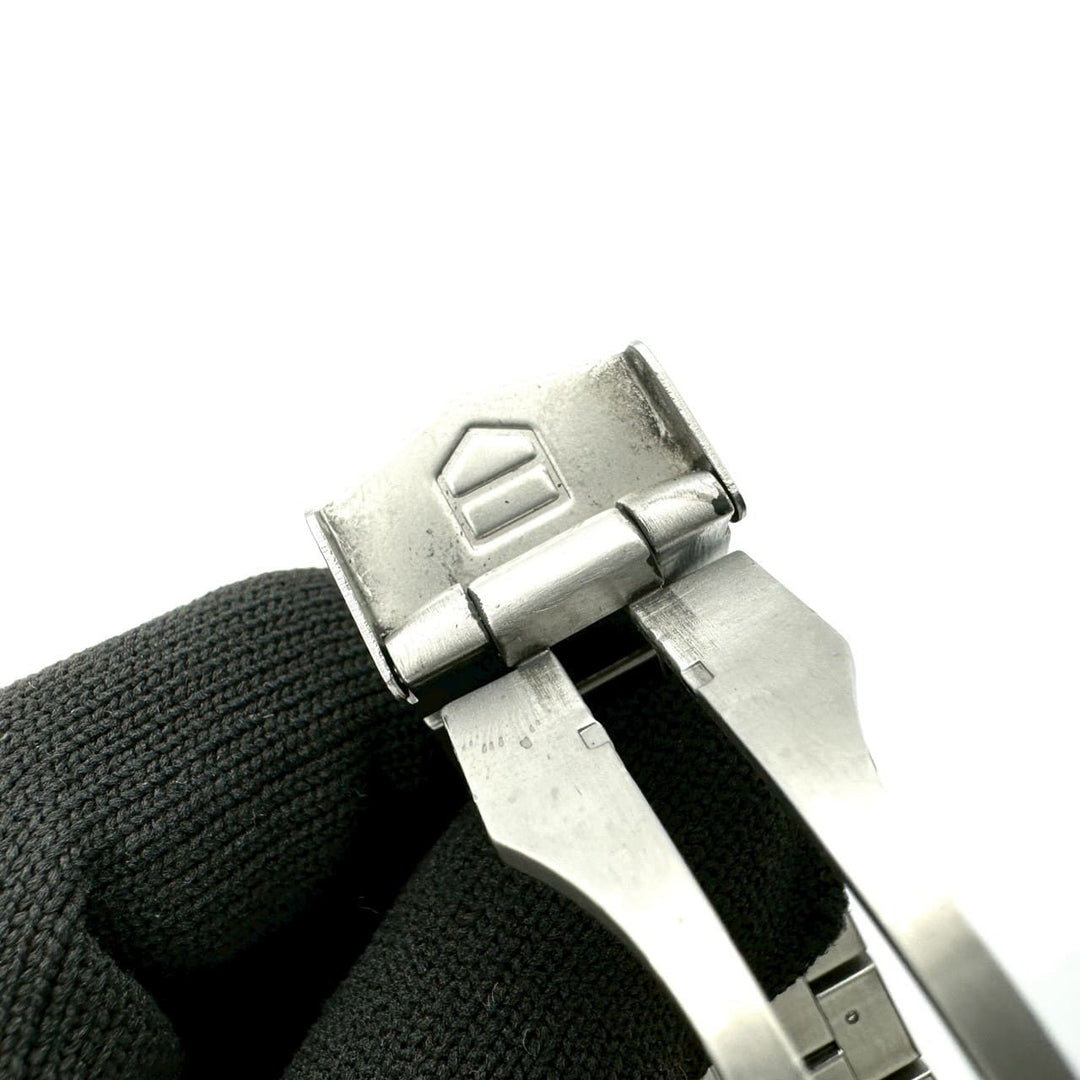 電池交換済 TAG HEUER タグホイヤー 腕時計 キリウム プロフェッショナル 200 デイト WL1112 クォーツ SS ブラック 黒文字盤 ブランド