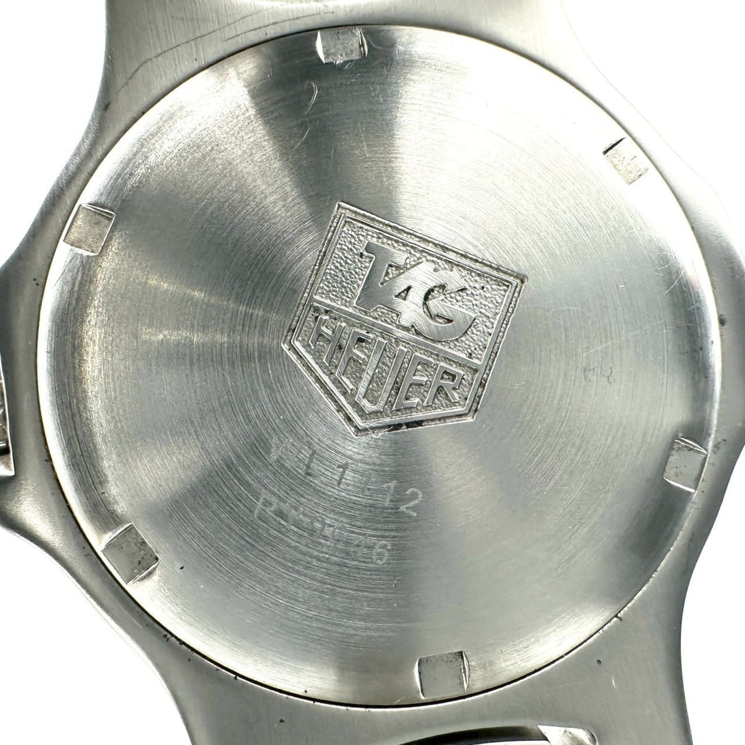電池交換済 TAG HEUER タグホイヤー 腕時計 キリウム プロフェッショナル 200 デイト WL1112 クォーツ SS ブラック 黒文字盤 ブランド