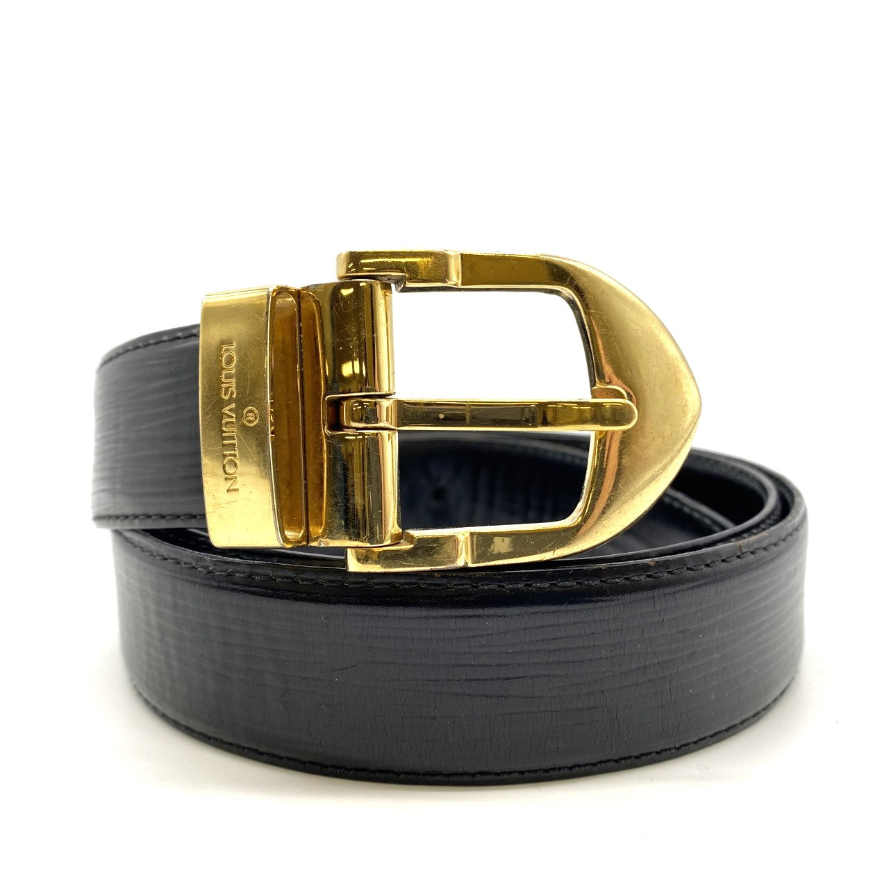 【専用設定】LOUIS VUITTON サンチュール クラシック M6832 LOUIS VUITTON ルイ ヴィトン M6832 サンチュール エピレザー ブラック