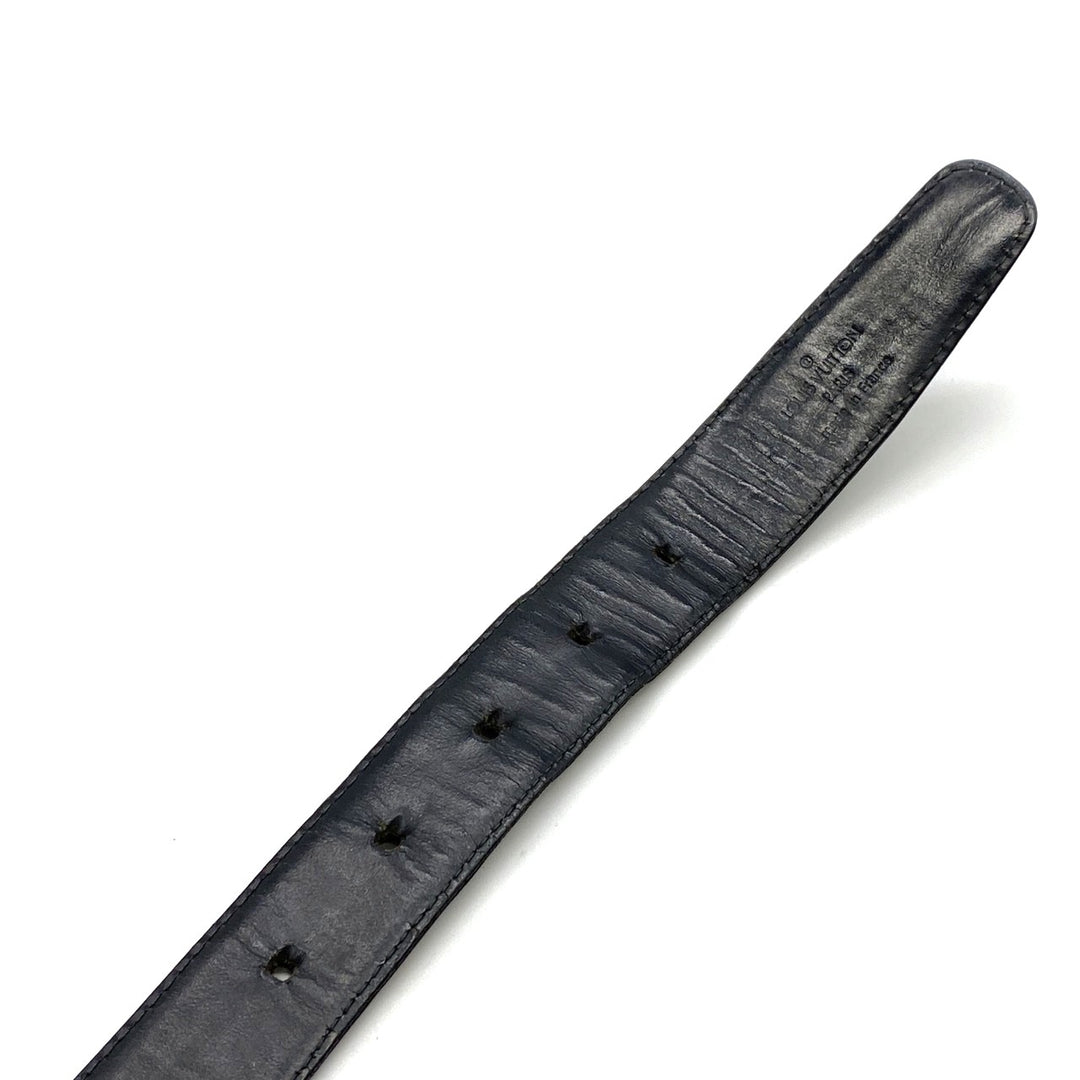 LOUIS VUITTON ルイ ヴィトン M6832 サンチュール エピレザー ブラック ゴールド