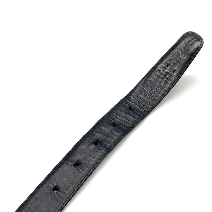 LOUIS VUITTON ルイ ヴィトン M6832 サンチュール エピレザー ブラック ゴールド