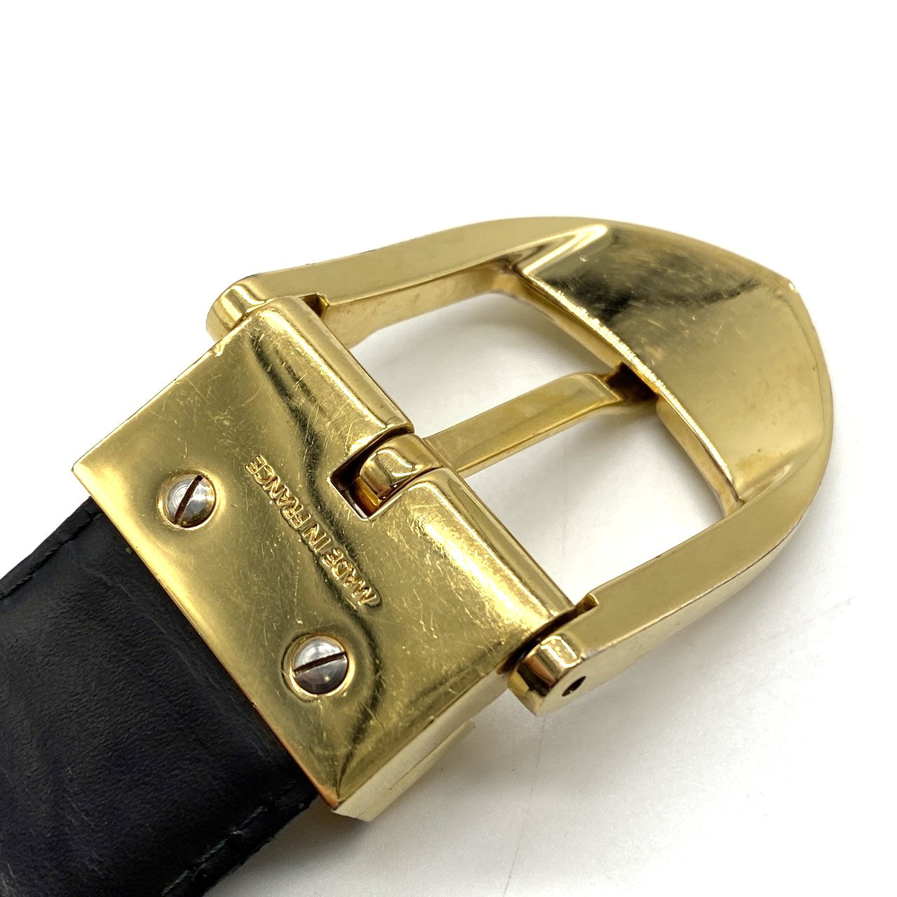 LOUIS VUITTON ルイ ヴィトン M6832 サンチュール エピレザー ブラック