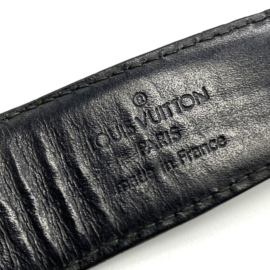 LOUIS VUITTON ルイ ヴィトン M6832 サンチュール エピレザー ブラック ゴールド