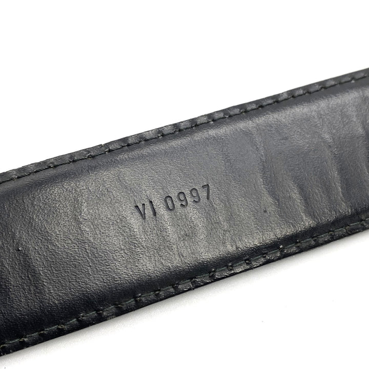 LOUIS VUITTON ルイ ヴィトン M6832 サンチュール エピレザー ブラック ゴールド