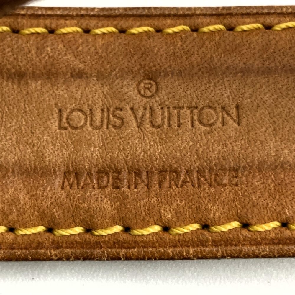 ベタ無し／LOUIS VUITTON ルイ・ヴィトン ジュヌフィーユ ショルダーバッグ 斜め掛け ブラウン モノグラムキャンバス PVC LV L/V ビトン M51227